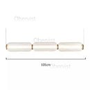 Axyaa Minimalist Glass Pendant Lamp for Modern Spaces
