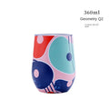 Axyaa Stainless Steel Insulated Eggshell Cup - Red Wine/ Coffee Mug