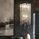 Axyaa LED Crystal Wall Lamp Modern Minimalist Decorative Lighting for Hotel & Home