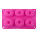 Axyaa Silicone Donut Mold: Non-Stick DIY Baking Pastry Tools for Cakes, Cookies & Chocolates