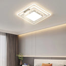 Axyaa Modern LED Ceiling Light Black Indoor Lamp for Bedroom, Living Room, Balcony