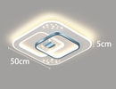 Axyaa Acrylic LED Ceiling Light for Home Bedroom Living Room