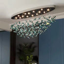 Axyaa Luxury Crystal Chandelier Dining Room Ceiling Light Indoor Lighting