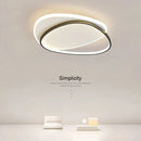 Axyaa Modern Circular LED Ceiling Light for Bedroom and Study