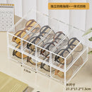 Axyaa Glasses Drawer Storage Box: Transparent Sunglasses Display Case and Stationery Rack.