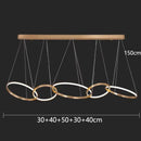 Axyaa LED Pendant Chandeliers for Modern Home Decor and Indoor Lighting