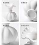 Axyaa Ceramic Luxury Vase, Living Room Dining Table Flower Arrangement Ornament, Hydroponic Vase