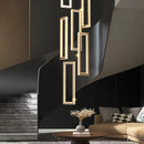 Axyaa Nordic Crystal LED Chandelier for Living Room, Staircase & Indoor Lighting