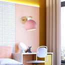 Axyaa Macaron Sconce: Colorful LED Adjustable Wall Light for Bedroom, Living Room, Foyer