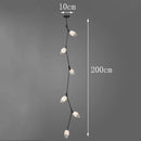 Axyaa Nordic Dining Room Pendant Ceiling Chandelier Light for Indoor Living Room