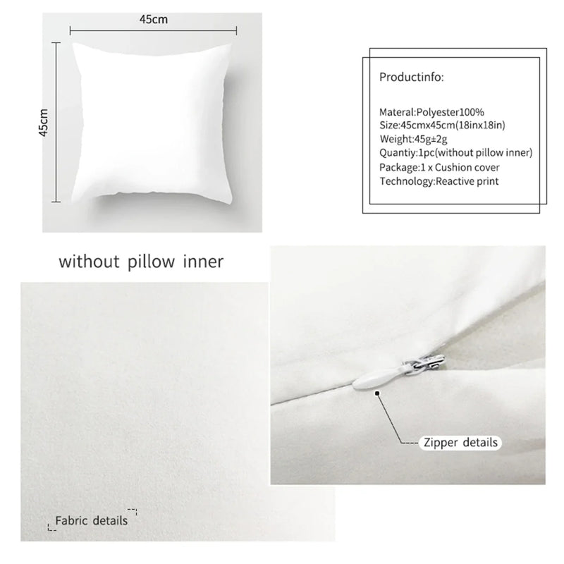 Eid Mubarak Ramadan Pillow Cases for Islamic Home Decor by Axyaa