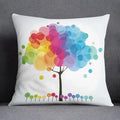 Axyaa Abstract Pillowcase: Sofa Cushion Cover for Living Room & Bedroom