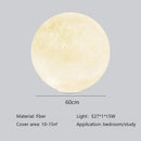 Axyaa Nordic Moon LED Floor Lamp PE Material Modern Design for Bedroom Living Room