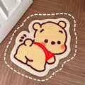 Axyaa Cartoon Plush Dresser Mat: Soft Bedroom Rug for Girls, Ideal Gift