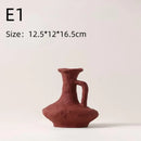 Ceramic White Flower Pot Vases by Axyaa