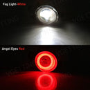 Axyaa LED Angel Eye Fog Lamp for Nissan Altima Sylphy Bluebird Versa Urvan