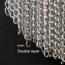 Axyaa Chain Tassel Wall Lamp Light | Minimalist Luxury Lighting for Living Room Bedside