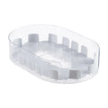 Axyaa Rotating Tray Spice Rack Fridge Organizer Turntable Storage Box
