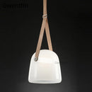 Axyaa Modern Glass Pendant Lights LED Hanging Lamp for Home Decor