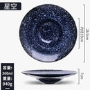 Axyaa Ceramic Tableware Set: Straw Hat, Western, Japanese, Retro Design for Salad & Dessert
