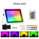 Axyaa RGB LED Flood Light 100W 50W 20W IP68 Waterproof Outdoor Spotlight
