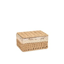 Axyaa Hand-woven Rattan Storage Baskets - Multi-Purpose, Home Decor, Toy Storage