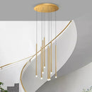 Axyaa Modern LED Chandeliers for Dining Room Pendant Lights - Indoor Ceiling Hanging Lamps