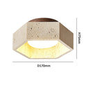 Axyaa Diamond LED Ceiling Light - Modern Minimalist Decor for Living Room, Foyer, Hallway