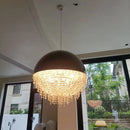 Axyaa Luxury Crystal Chandelier Pendant Lights for Home Dining Room Decor