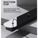 Axyaa Smoke Gray Glass Ceiling Lamp Fixtures - Modern Black 3-Light Pendant Lighting