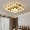 Axyaa Square LED Ceiling Lamp for Modern Living Room, Bedroom, Dining Room Lighting