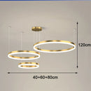 Axyaa Modern LED Pendant Light for Living and Dining Room Chandeliers