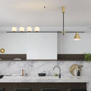 Axya Nordic Minimalist Glass Chandelier Pendant Light for Dining Room and Kitchen