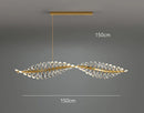 Axyaa Modern LED Pendant Chandeliers for Living and Dining Room Lighting