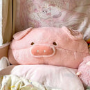 Axyaa Super Soft Pig Head Cushion Bedhead Pillow