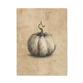 Axyaa Autumn Witch Jack-O-Lantern Canvas Prints for Modern Halloween Home Decor