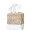Axyaa Hand-Woven Tissue Box: Multi-Functional Paper Storage & Decor for Bedroom, Living Room