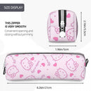 Axyaa Hello Kitty Pencil Case - Large Storage for School Supplies & Cosmetics