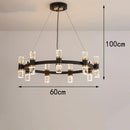Axyaa Modern LED Ceiling Lamp Chandelier for Bedroom and Dining Room
