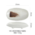 Axyaa Special-shaped Plate Set for Sushi, Sashimi, Sea Urchin, Hot Pot, BBQ