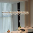 Axyaa LED Pendant Chandelier: Stylish Indoor Ceiling Lighting for Living Room Decor
