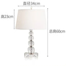 Axyaa Crystal Glass Ball Lamp for Living Room Bedroom Decor