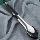 Axyaa Silicone Kitchen Tongs Non-Slip Food Clips - BBQ Grill Clamps & Cooking Utensils