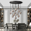 Axyaa Modern LED Chandelier Pendant Light Indoor Ceiling Lamp Decorative Lighting