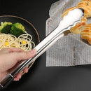 Axyaa Stainless Steel BBQ Tongs Kitchen Accessories