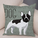 Axyaa Cartoon Dog Pet Animal Pillowcase