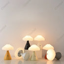 Axyaa LED Mushroom Night Light Touch Switch Bedside Lamp