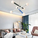 Axyaa Minimalist LED Chandelier for Living Room, Bedroom, Study, or Children's Room