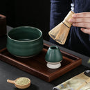 Axya Matcha Tea Set Complete Tea Ceremony Kit Tea Tools Ceramic Bowl Spoon