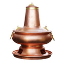 Axya Retro Copper Charcoal Hot Pot - Premium Thickened Commercial Fired Boiler